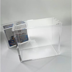 Acrylique <span class=keywords><strong>Elite</strong></span> Trainer Boîte <span class=keywords><strong>de</strong></span> collecte personnalisée Pratique Affichage complet Collection Booster Box Case - Product Image 1