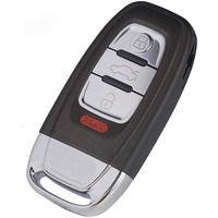 XNRKEY - Llave Remota para Automóvil de 3 Botones, Chip PCF7945, 315/433/868 Mhz, para Audi A4 S4 A5 S5 Q5 8T0959754C /G 8T0959754D/J -D/H