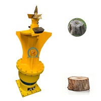 Broyeur de souche d'arbre montée par excavatrice Offre Spéciale haute Performance machines forestières broyeur de rabot de coupeur de racine