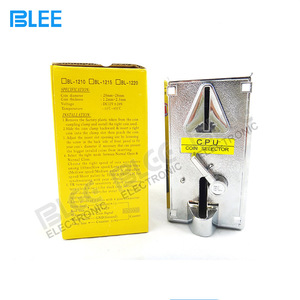 ตัวเลือกเหรียญ Blee Cpu Coin Selector Bl100 เครื่องรับเหรียญอิเล็กทรอนิกส์สำหรับเครื่องเกมอาร์เคด พร้อมอินเทอร์เฟซ 4 พิน และระบบนับมูลค่าเหรียญเดียว - Product Image 2