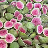 Figues lyophilisées naturelles riches en fibres, prêtes à être expédiées, pour collations et remplacement de repas