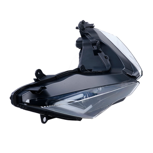 ไฟหน้ามอเตอร์ไซค์ Yongjin ความสว่างสูง สีดำ แบบ LED พร้อมไฟสูง/ต่ำ สำหรับ Kawasaki Ninja 400 - Product Image 5