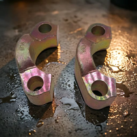 Colliers de serrage à bride fendue en acier inoxydable de qualité industrielle, technologie de réduction forgée, connectivité femelle à tête hexagonale