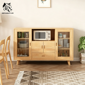 china supplier good price customize large stock ready to ship <b>sideboard</b> new designed living room furniture wood kitchen cabinet - Product Image 3