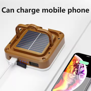 Foxhawk Đa Chức Năng Khẩn Cấp Năng Lượng Mặt Trời Đèn Đa Ánh Sáng Nguồn Có Thể Điều Chỉnh Điện Thoại Di Động Chức Năng Cắm Trại Đèn - Product Image 5