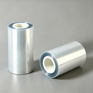 High Flatness Transparent PET Protective Film Clear Visibility Lamination Roll High Light Transmittance Anti Aging Dust Proof