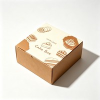 Boîte à donuts personnalisée de qualité supérieure, en carton alimentaire écologique avec impression couleur, graphisme net pour biscuits et pâtisseries