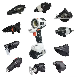 Công cụ điện với đầu máy có thể thay thế nhanh chóng lắp ráp pin lithium không dây công cụ 1 + N Bộ công cụ điện cầm tay - Product Image 1