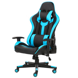 Chaise de course de haute qualité de marque chilienne, chaise de jeu de <span class=keywords><strong>bureau</strong></span>, Oyuncu Koltuu, chaise de <span class=keywords><strong>bureau</strong></span> Recaro, sièges de <span class=keywords><strong>bureau</strong></span> bleus, Sillas Gamer - Product Image 2