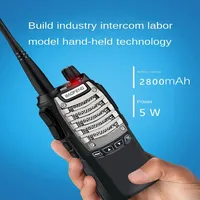Radio Mobil Walkie Talkie Baofeng UV-8D Tipe Terpisah Ultrasonik Tombol Fungsi Mesin Untuk Penggunaan Tim Keamanan Hotel