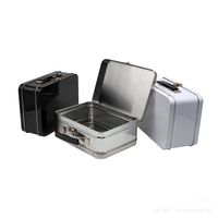 Großhandel Rechteck Riesige Metall Lunchboxen Personal isierte Custom ized Tin Cute Bento Picknick Mittagessen Dose für Kinder Schule Gedrucktes Logo