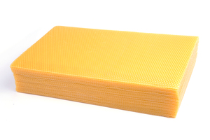 Lámina de Cera de Abeja 100% Pura y Natural para Colmenas Langstroth, Británicas, Nacionales, Profundas y Poco Profundas, Caja de 30 Unidades, Venta al Por Mayor - Product Image 6