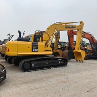Excavatrice sur chenilles d'occasion en bon état, importée, Komatsu PC220, Komatsu PC220-7, PC220-8, excavatrice d'occasion à vendre