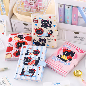 Yubon Kawaii Mèo Màu Hồng Máy Tính Xách Tay Dễ Thương A6 Planners Nhật Ký Cô Gái Sinh Viên Viết Miếng Đệm Văn Phòng Trường Nguồn Cung Cấp Cuốn Cẩm nang Bán Buôn - Product Image 5