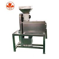 Mango Pitloze Sapcentrifuge Pulp Extractor Machine 220v met Motor voor Mango Kersen Sapcentrifuge Fruitpulper Machine Lage Prijs