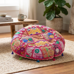 หมอนอิงปักโบฮีเมียนหลากสี gaddi สำหรับบ้านโรงแรมหรือโรงพยาบาล - Product Image 3
