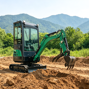 รถขุดขนาดเล็ก 1.8 ตัน 2 CE EPA 5 พร้อมระบบขับเคลื่อนแบบตีนตะขาบ เสียงเบา เหมาะสำหรับสวนและฟาร์ม กำลังขุดสูง คุณภาพเยี่ยม จัดส่งฟรี - Product Image 1