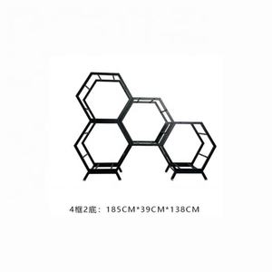 מודרני משולב משושה רכב גלגל rims תצוגת צמיג מדף - Product Image 4