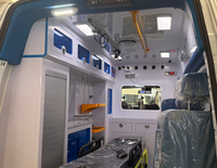 Nueva Ambulancia Diésel Transit con Transmisión Automática, Emisión EURO 5, Tipo de Presión Negativa, Vehículo de Rescate Médico de Emergencia