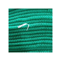 Filet de pêche sans nœuds en polyester blanc Raschel, maille losange de 3 pouces, diamètre 6 mm, largeur de maille 34, service de découpe RIZHAO ESHINE UV
