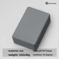 Bloc de yoga en EVA haute densité, moulé en PP – Briques de yoga – Plusieurs couleurs disponibles – Idéal pour studio de yoga, maison et salle de sport.