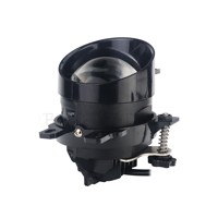 GOODZOOM Phares antibrouillard LED blanc/jaune pour voiture, projecteur de 3 pouces, 3000K+6000K, pour voiture et camion