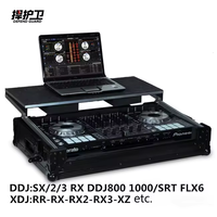 Boîtier en aluminium Pioneer Compact DJ Box avec roues internes, matériau EVA léger, compatible avec CDJ2000/DJM900/DJ2000/DJ800/X32-OEM/ODM