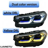 Phare LED Laser Premium LT pour X3 G01 G08 2018-2024 12V Nouveau Système d'Éclairage Automobile Plug & Play Lampe de Voiture Double Couleur Diurne