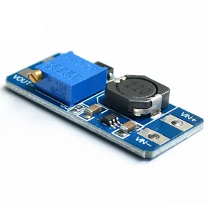 MT3608 DC-DC สเต็ปอัพคอนเวอร์เตอร์บูสเตอร์พาวเวอร์ซัพพลายโมดูลบูสต์สเต็ปอัพบอร์ด MAX เอาต์พุต 28V 2A สำหรับสำหรับอาร์ดูโน่ - Product Image 2