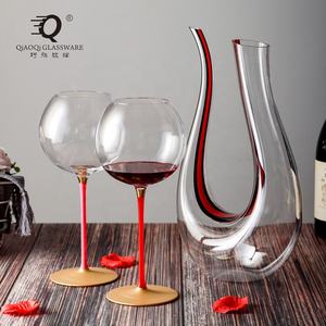 Copa sensorial <span class=keywords><strong>de</strong></span> vino tinto <span class=keywords><strong>de</strong></span> gran capacidad, varilla verde, vaso sensorial <span class=keywords><strong>de</strong></span> estilo europeo, hecho a mano, todo en uno - Product Image 2
