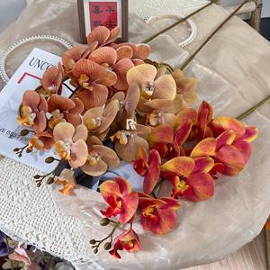 Tiges d'orchidées Phalaenopsis Artificielles Fleurs Branches Real <span class=keywords><strong>Touch</strong></span> Latex Phalaenopsis <span class=keywords><strong>9</strong></span> Grandes Fleurs 38 Pouces - Product Image 4