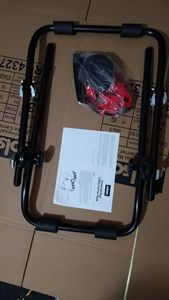 <span class=keywords><strong>Porte</strong></span>-vélos de coffre - <span class=keywords><strong>Porte</strong></span>-vélos sans attelage <span class=keywords><strong>pour</strong></span> voiture berline, hayon, SUV, fourgonnette - Fixation pliable - Installation facile - Product Image 5