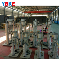 Machine d'extrusion de scellant en silicone à deux composants YBKE pour unités de double vitrage, machine de remplissage et de scellement de tubes