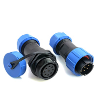 IP68 étanche industriel SP17 série 2Pin 3Pin 4Pin connecteur de câble SP1710 SP1711 mâle femelle assemblage en plastique prise d'aviation