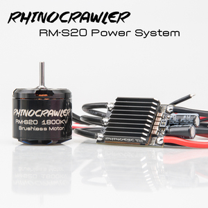 Rhinoesc RC am32 <span class=keywords><strong>Crawler</strong></span> <span class=keywords><strong>ESC</strong></span> hệ thống điện 540 RM-S20 không chổi than động cơ kết hợp 80A cho lcg Chassis trục SCX10 Traxxas TRX-4 MOA - Product Image 4