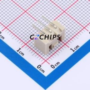WAFER-HA2.54-3PWZ-Y62 Wire-to-<b>Board</b> <b>Pin</b> Header Bent Lead Through Hole,P=2.5mm Connector 1x3P 2.5mm Right Angle Insert XHB - Product Image 2
