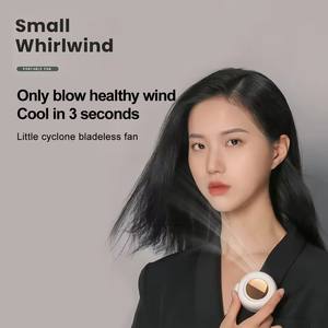 Ventilador de Bolsillo Portátil Recargable Silencioso con Mosquetón de 6 Aspas y 900mAh al por Mayor - Product Image 2