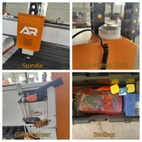 Mesin Router CNC 1325 3kw Single Spindle 3 Axis untuk Pengukiran dan Pemotongan Kayu, Cocok untuk Pembuatan Pintu Kabinet dari MDF, Kayu Lapis, dan Kayu Solid