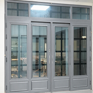Porta Scorrevole Pieghevole in <span class=keywords><strong>Alluminio</strong></span> Stile Retrò 120, Resistente al Vento per Uso Esterno, Interno e Balcone - Product Image 1