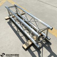 Estructura de Escenario Cuadrada de Aleación de Aluminio para Iluminación de Conciertos, Pantalla LED, Sistema de Montaje para Eventos