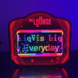 LiqVis Novità: Espositore Luminoso con Schermo Digitale che Cambia Colore, Presentatore di Bottiglie LED per Feste e Bar - Product Image 5