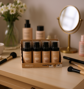 Fondotinta liquido Saniye, formato campione R6021, tono medio, per tutti i tipi di pelle, trucco per donne - Product Image 2