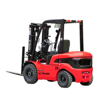 2-Tonnen-Dieselstapler TAIJIN CPCD20 |   2000kg Kleiner Gabelstapler für Kommunale Straßeninstandhaltung CE Fabrikpreis