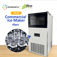 Greenfly/JJPRO Yeni Gelen Toptan Popüler Ticari Kullanımlı Restoran Bar Otel KTV Ev Konaklama Kendinden Temizlemeli Buz Makinesi