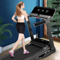 Tapis roulant commercial de fitness américain avec moteur électronique 2,5 CV, vitesse 1-14 km/h