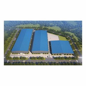 Chi phí thấp Lắp đặt nhanh Kết Cấu Thép đúc sẵn vật liệu nhẹ xưởng Thép bao gồm cắt Hàn uốn - Product Image 3