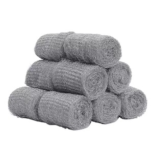 <span class=keywords><strong>Éponge</strong></span>s à récurer en acier inoxydable ultra-résistantes avec <span class=keywords><strong>action</strong></span> moussante pour le nettoyage domestique - Product Image 1