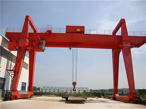 رافعة جسرية مزدوجة العارضة 50 طن 100 طن مع كابينة ، رافعة جسرية للسفر بالسكك الحديدية الخارجية 80 طن 150 طن 200 طن - Product Image 2