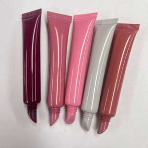 10ml 20ml Baume Roll on Eye Cream Emballage Blanc Rose En Plastique PE Fabrique <span class=keywords><strong>Tube</strong></span> Squeeze <span class=keywords><strong>Tube</strong></span> pour Brillant À Lèvres Rouge À Lèvres Lip - Product Image 5