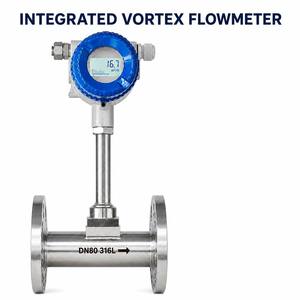 Débitmètre intégré à bride CXLUGB DN80, pour la mesure du vapeur, du gaz et du débit dans les conduites industrielles - Product Image 1